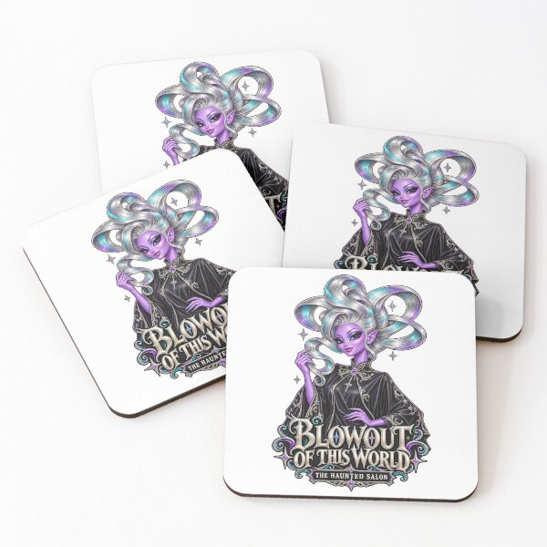 Item preview, THE HAUNTED SALON COLLECTION - BLOWOUT OF THIS WORLD designed and sold by WheelieGdArt.