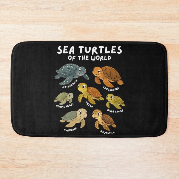 Item preview, Sea Turtles Of The World Marine Life Ocean Animal Species Marine Biologist Conservationist designed and sold by Moscettakkk.