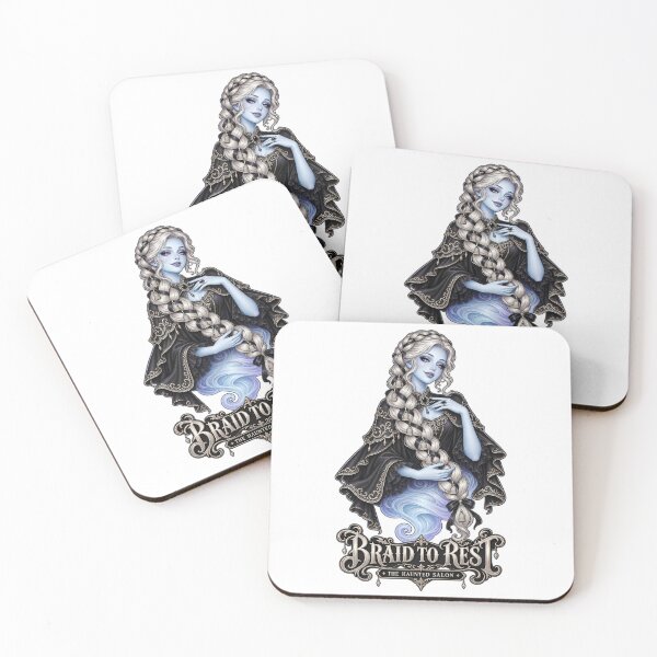 Item preview, THE HAUNTED SALON COLLECTION - BRAID TO REST designed and sold by WheelieGdArt.