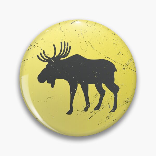 Item preview, Moose Crossing Warning Sign designed and sold by Artful-inks.