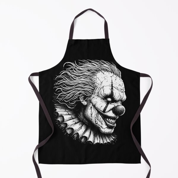 Item preview, Dark Art Clown Scary Face Halloween Creepy Evil designed and sold by MORSPECTIVE.