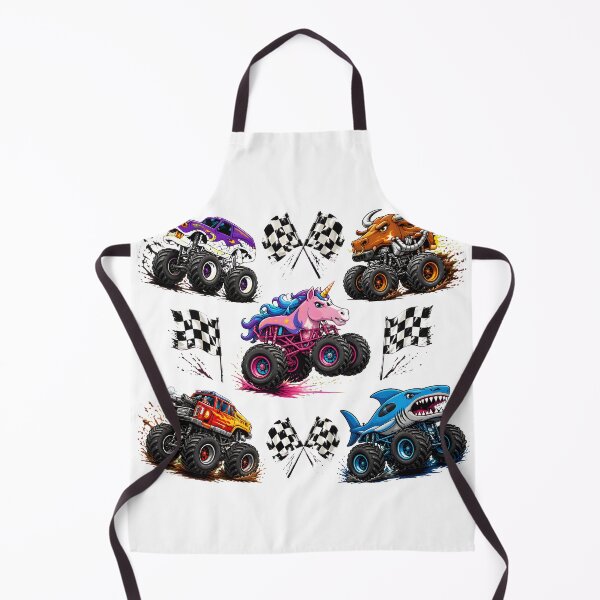 Item preview, Fun Monster Truck & Bows Cartoon designed and sold by Maladies.