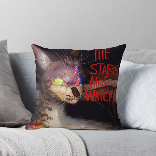 Item preview, The Stars Are Watching Three Eyed Cat Portrait designed and sold by CorentVauber.