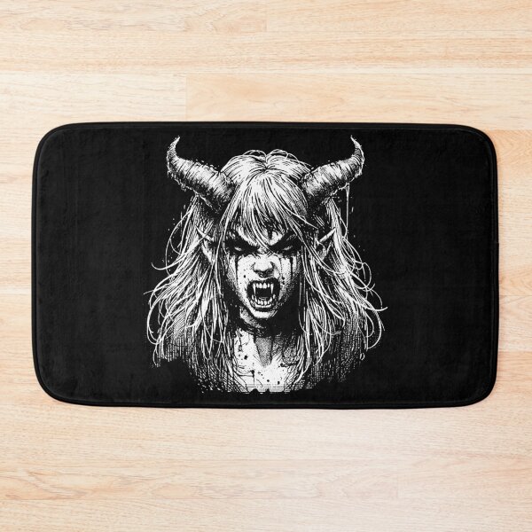 Item preview, ark Art Devil Girl Kids Demon Woman Face Hell designed and sold by MORSPECTIVE.