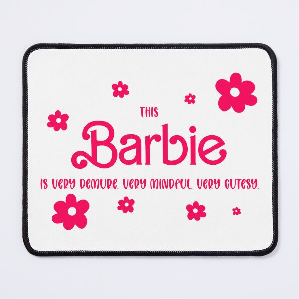 Item preview, 90’s Glamour Girl Toy - Hot Pink & White Flowers designed and sold by SaltedBeachPaperie.