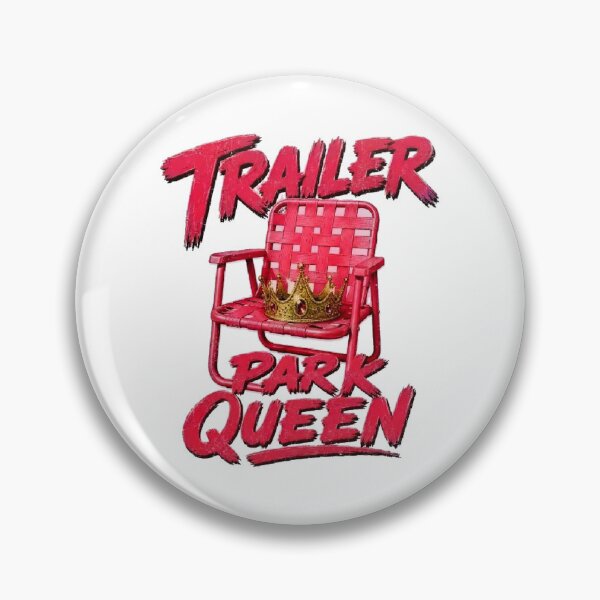 Item preview, TRAILER PARK QUEEN - Pink Lawn Chair Royalty designed and sold by Kvllo Collective Co..