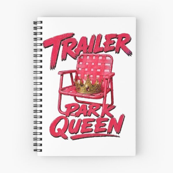 Item preview, TRAILER PARK QUEEN - Pink Lawn Chair Royalty designed and sold by Kvllo Collective Co..