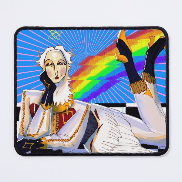 Item preview, Rainbow Winged Jester in a Colorful Fantasy World designed and sold by CorentVauber.