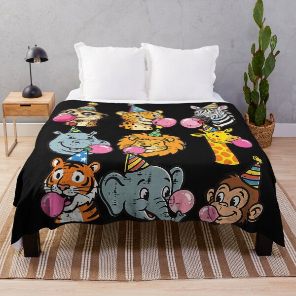 Item preview, Birthday Party Jungle Safari Animals Celebration Kids designed and sold by Moscettakkk.