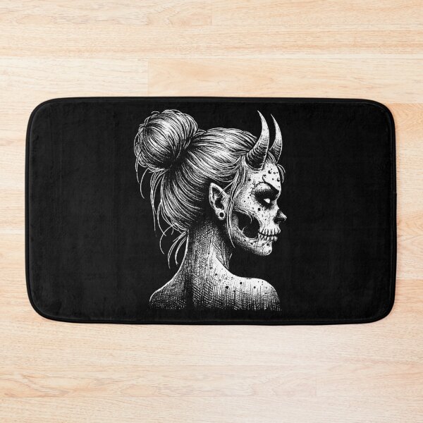 Item preview, Dark Art Devil Girl Kids Demon Woman Face Hell  designed and sold by MORSPECTIVE.