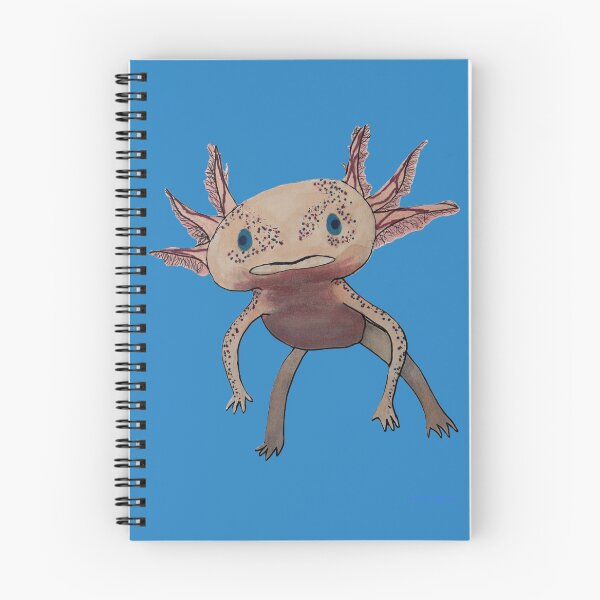 Item preview, Cute Axolotl designed and sold by yulia.oneil.art.