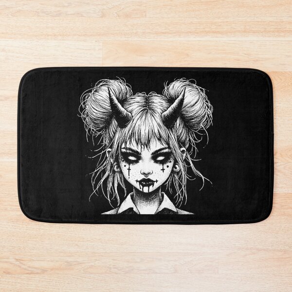 Item preview, Dark Art Devil Girl Kids Demon Woman Face Hell  designed and sold by MORSPECTIVE.
