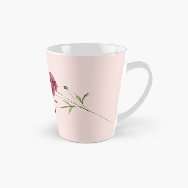Item preview, Butterfly Ranunculus Watercolor Floral Pattern designed and sold by Elżbieta  Kaps.