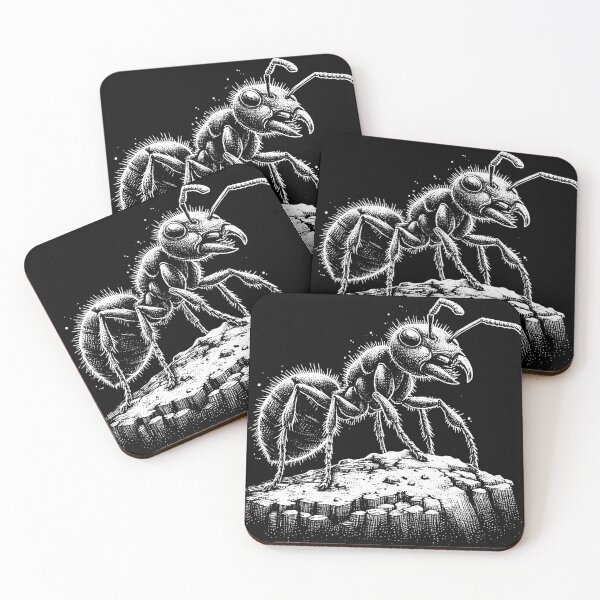 Item preview, Dark Art Ant Insect Bugs Scary Death Skull Tattoo designed and sold by MORSPECTIVE.