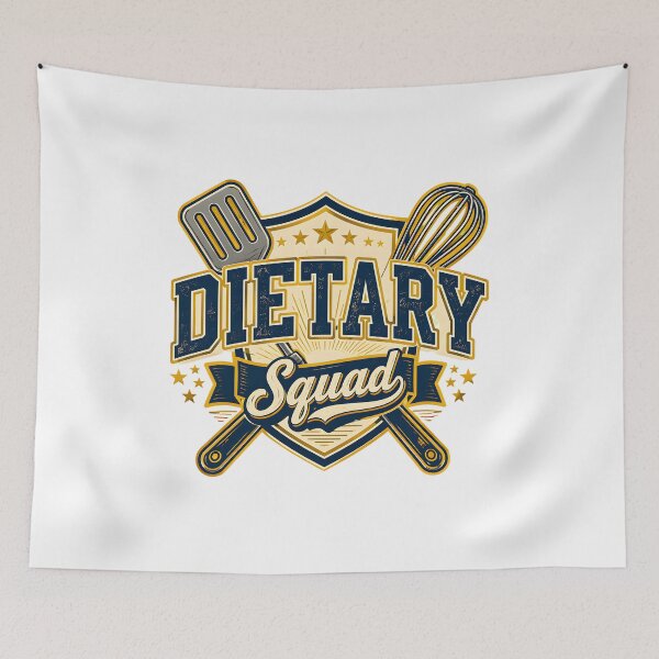 Item preview, DIETARY Squad Retro Cooking Kitchen Whisk Spatula designed and sold by Maladies.