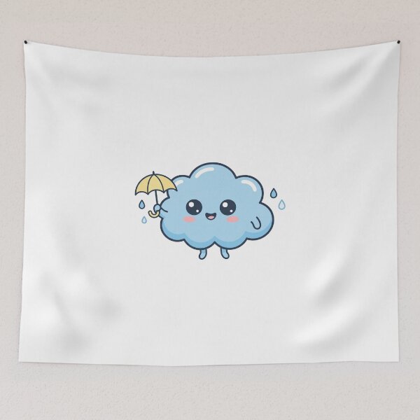 Item preview, Happy Rain Cloud designed and sold by DigitalDreamStudio.