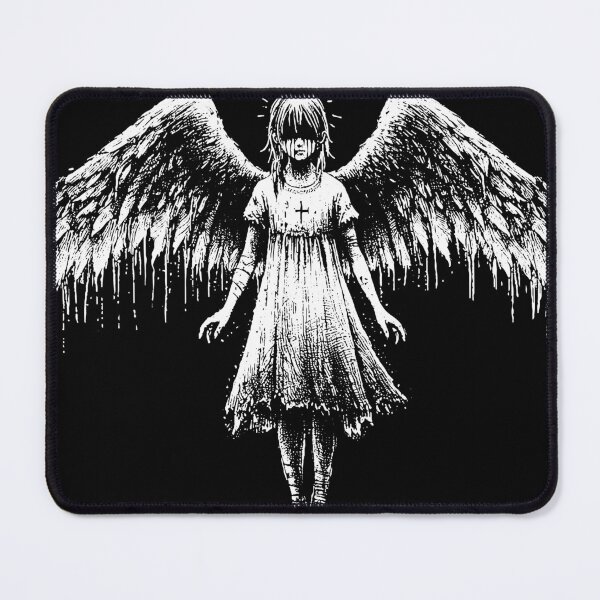 Item preview, Dark Art Devil Girl Kids Demon Woman Face Hell Tattoo designed and sold by MORSPECTIVE.
