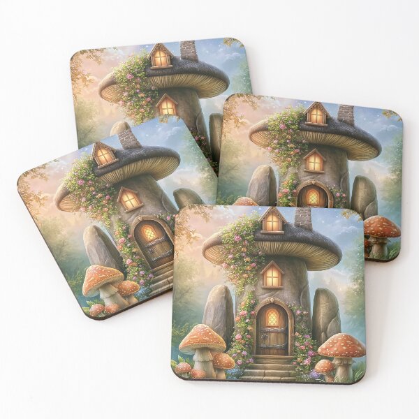 Item preview, The Enchanted Mushroom Cottage designed and sold by MyMagicalPlace.