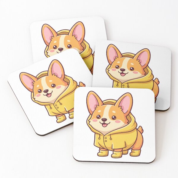 Artikelvorschau, Regenmantel-Corgi entworfen und verkauft von DigitalDreamStudio.