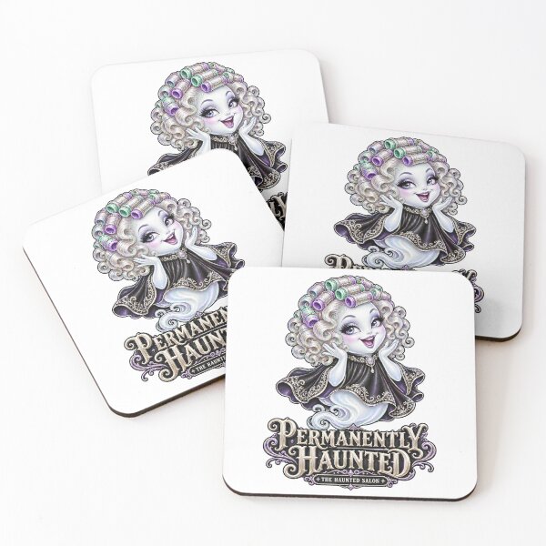 Item preview, THE HAUNTED SALON COLLECTION - PERMANENTLY HAUNTED designed and sold by WheelieGdArt.