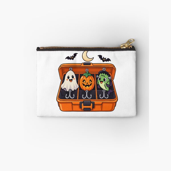 Item preview, Halloween Fishing Tackle Box with Spooky Lures designed and sold by skyartdesign.