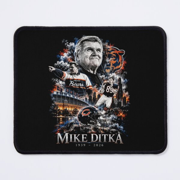 Aperçu de l'œuvre Hommage à Mike Ditka, entraîneur des Bears, 89 ans créée et vendue par lumiprintsart.