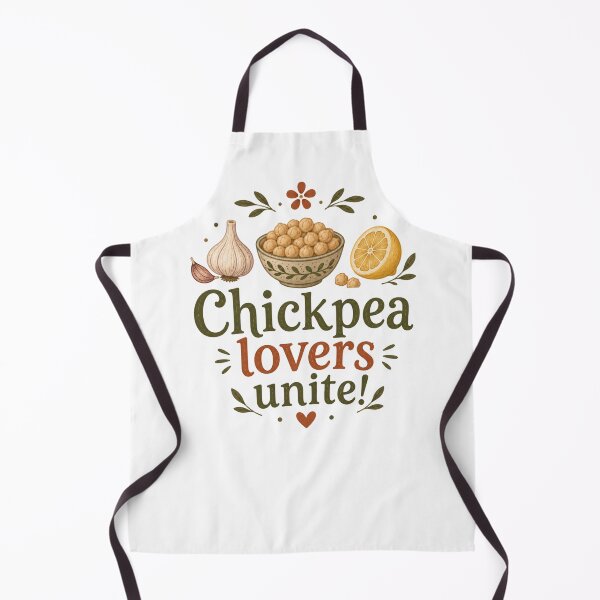 Item preview, Chickpea Lovers Unite – Vintage Vegetarian Foodie Art designed and sold by creative321.