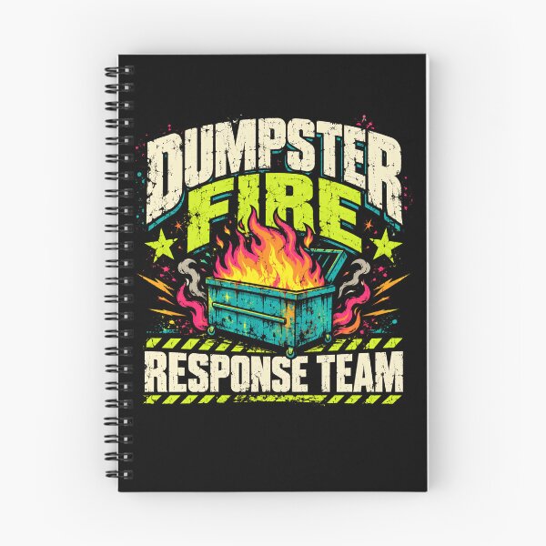 Item preview, Dumpster Fire Response Team Workplace Humor Coworker Problem Solver designed and sold by HumansStuck12.