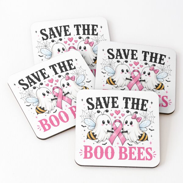 Item preview, Save The Boo Bees Breast Cancer Women Halloween designed and sold by Vicky021.