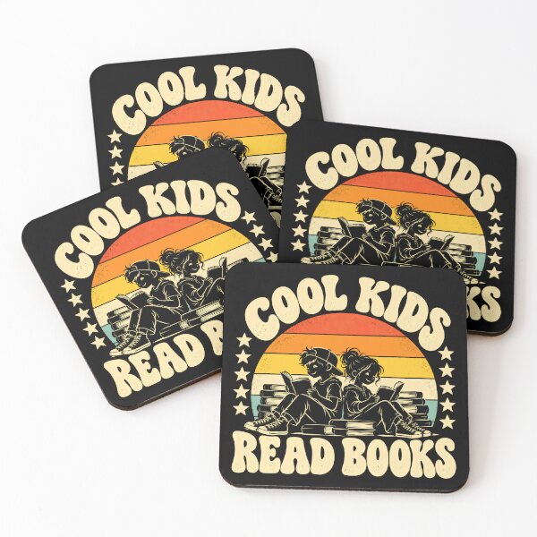 Item preview, Cool Kids Read Books Reading Lover Student Teacher Education designed and sold by SkeletonsDanger.