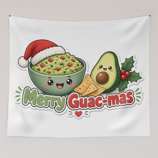Item preview, Guacamole Christmas Merry Guac-mas Gift designed and sold by Soft Merch.