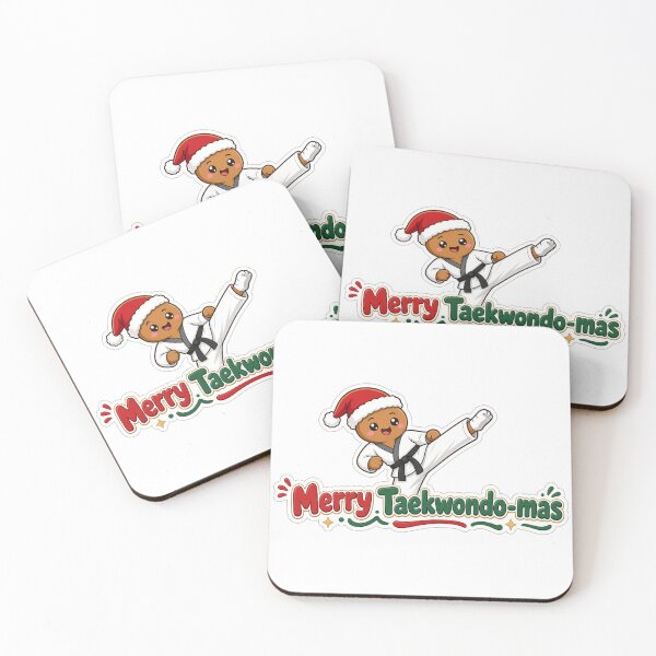 Item preview, Taekwondo Christmas Merry Taekwondo-mas Gift designed and sold by Soft Merch.