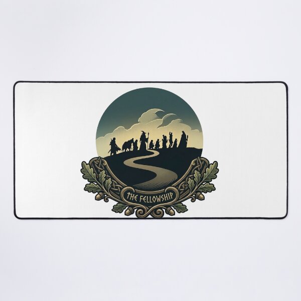 Item preview, The Journey Lord of the Rings Middle of earth Design designed and sold by CreativeNest Prints.