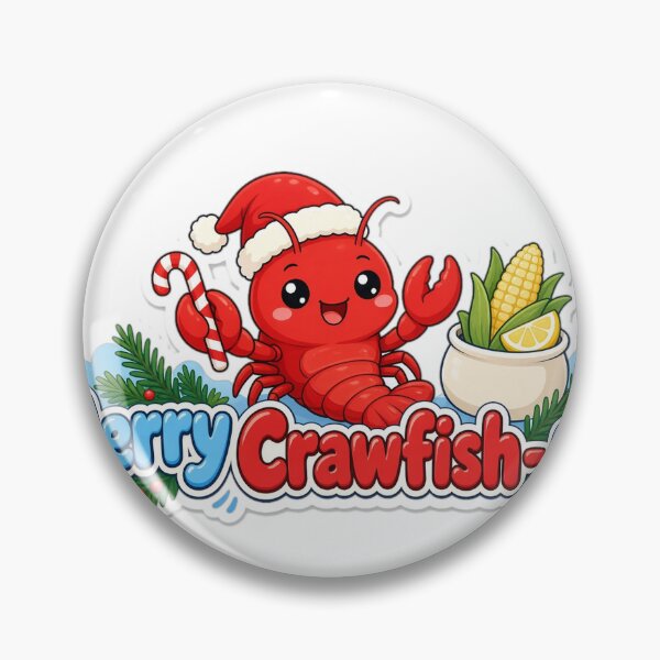 Item preview, Crawfish Christmas Merry Crawfish-mas Gift designed and sold by Soft Merch.