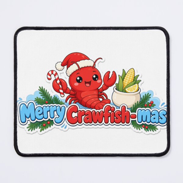 Item preview, Crawfish Christmas Merry Crawfish-mas Gift designed and sold by Soft Merch.