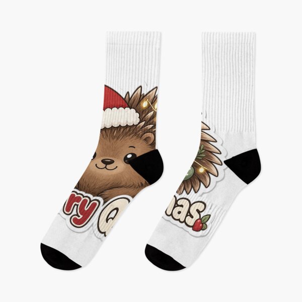 Item preview, Porcupine Christmas Merry Quill-mas Gift designed and sold by Soft Merch.