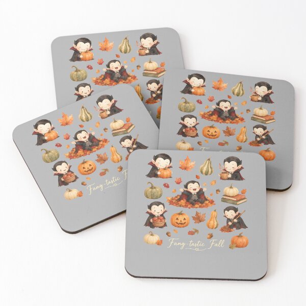 Item preview, A Fang-tastic Fall for Cute Dracula designed and sold by Birdie and Flynn.