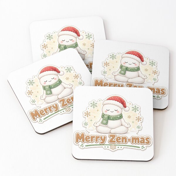 Item preview, Meditation Christmas Merry Zen-mas Gift designed and sold by Soft Merch.