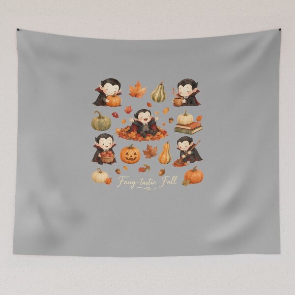 Item preview, A Fang-tastic Fall for Cute Dracula designed and sold by Birdie and Flynn.