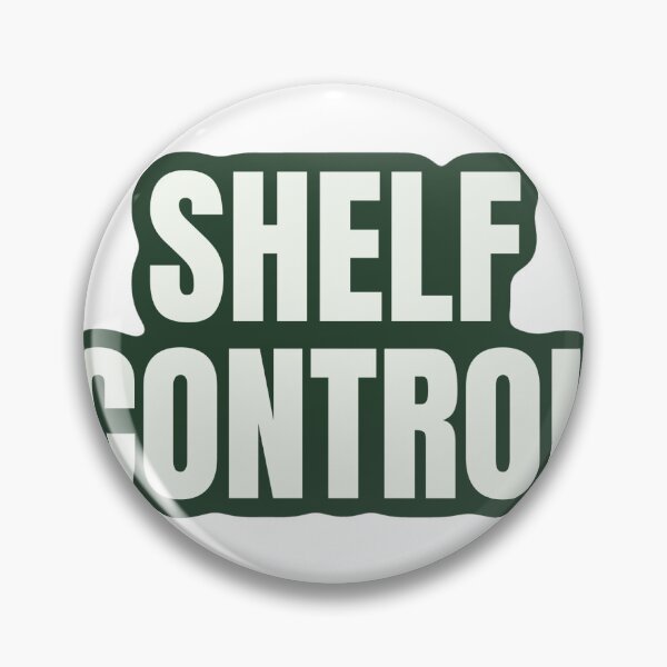 Item preview, Shelf Control Funny Sticker designed and sold by kilat42.