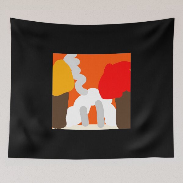 Item preview, Colorful Campfire Illustration with Yellow and Red Flames designed and sold by lcnsdjstrtrystd.