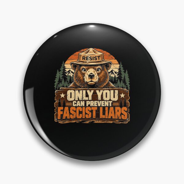 Item preview, Resist Only You Can Prevent Fascist Liars Political Activist Parody designed and sold by HumansStuck12.