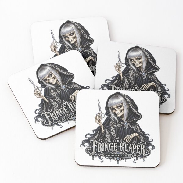 Item preview, THE HAUNTED SALON COLLECTION - THE FRINGE REAPER designed and sold by WheelieGdArt.