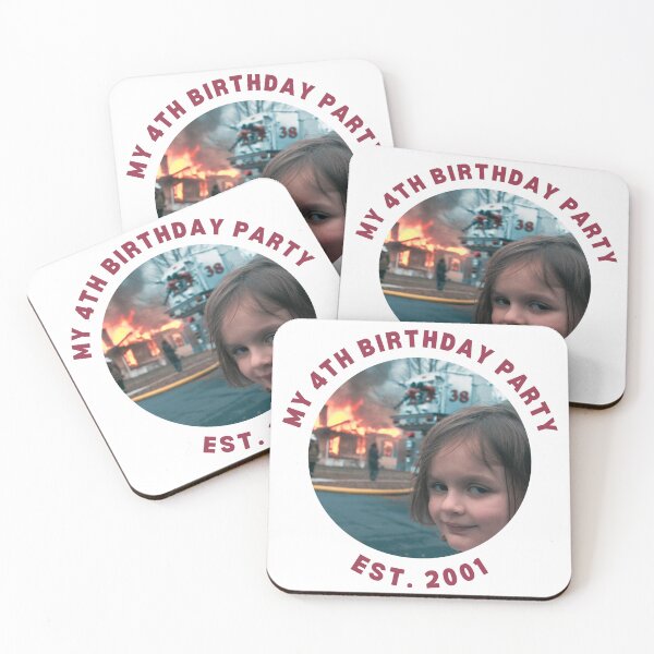 Item preview, My 4th Birthday Party designed and sold by Summ_Soup.