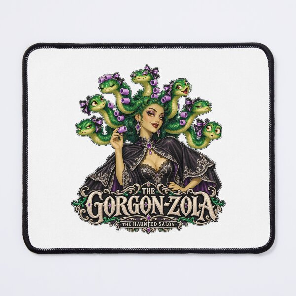 Item preview, THE HAUNTED SALON COLLECTION - THE GORGON-ZOLA designed and sold by WheelieGdArt.