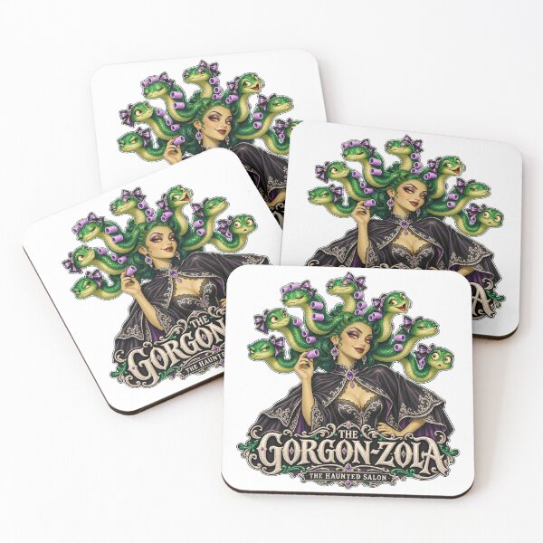 Item preview, THE HAUNTED SALON COLLECTION - THE GORGON-ZOLA designed and sold by WheelieGdArt.