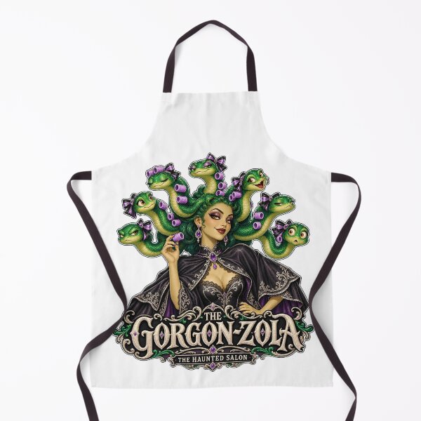Item preview, THE HAUNTED SALON COLLECTION - THE GORGON-ZOLA designed and sold by WheelieGdArt.