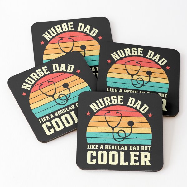 Item preview, Nurse Dad Like A Regular Dad But Cooler Retro designed and sold by RareBunny.