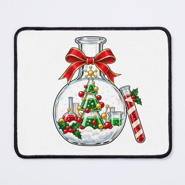 Item preview, Chemistry Flask Christmas Tree Snow Globe designed and sold by skyartdesign.