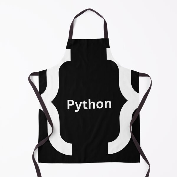 Item preview, Python Programmer Minimalist Curly Brackets Coding designed and sold by dlgrowthmedia.